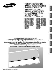 Manual de uso Samsung SH12ZP4D/SER Aire acondicionado
