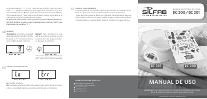 Manual de uso Silfab BC 300 Báscula de cocina