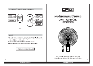 Hướng dẫn sử dụng AC AWF01A163 Quạt