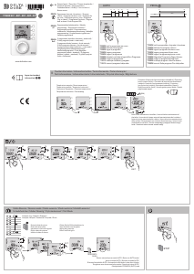 Instrukcja Delta Dore Tybox 337 Termostat