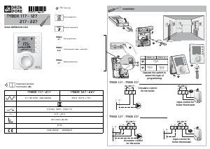 Handleiding Delta Dore Tybox 217 Thermostaat