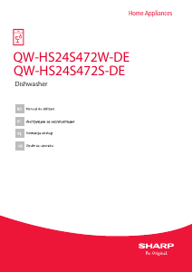 Instrukcja Sharp QW-HS24S472W-DE Zmywarka