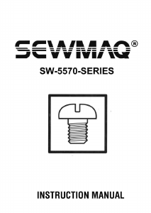 Manual Sewmaq SW-5570 Sewing Machine