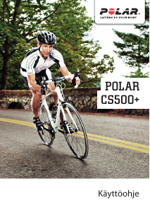 Käyttöohje Polar CS500+ Pyöräilytietokone