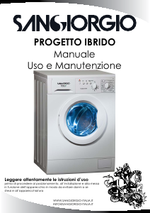 Manuale Sangiorgio S4208B Hybrid Lavatrice