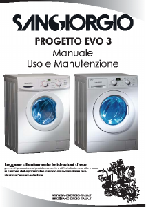 Manuale Sangiorgio SEN612D New Evolution Lavatrice