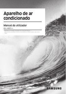 Manual Samsung AR18MSFPEWQN Ar condicionado