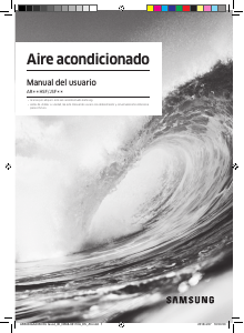 Manual de uso Samsung AR24HSFSAWKN Aire acondicionado