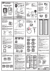 Manual Force 10 WLS Cycling Computer