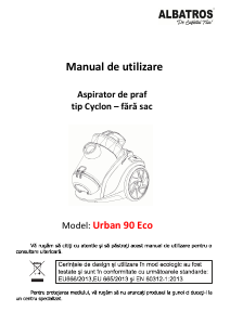 Manual Albatros Urban 90 Eco Aspirator