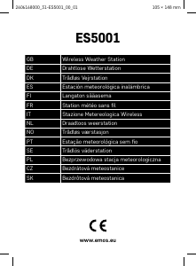 Manuale EMOS ES5001 Stazione meteorologica