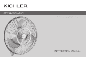 Handleiding Kichler 339224NI Pola Ventilator