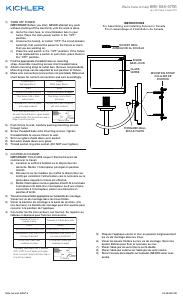 Manual Kichler 45449MIZ Tallie Lamp