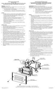 Manual de uso Kichler 12600AZ Horizontal Lámpara