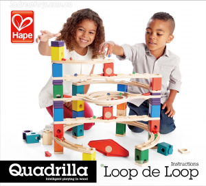 Manuale Quadrilla Loop de Loop Pista di biglie