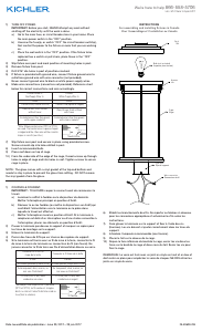 Manual Kichler 49690OZL18 Toman Lamp