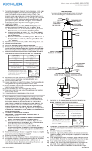 Manual Kichler 49583OZ Pallerton Lamp