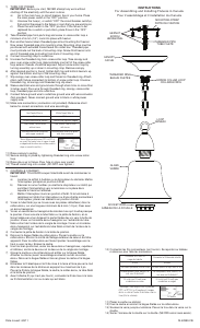 Manual Kichler 42880NI Nicholson Lamp