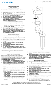 Manual de uso Kichler 15438OZ Traditional Lámpara