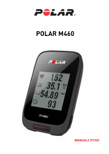 Manuale Polar M460 Ciclocomputer