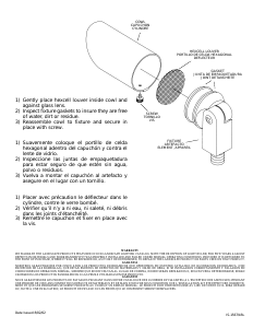 Manual de uso Kichler 15679BK Mini Lámpara