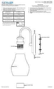 Manual Kichler 45390BK Greenbrier Lamp