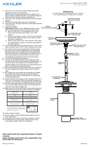 Manual Kichler 3475NI Hendrik Lamp