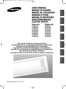 Manual de uso Samsung AS09HPCX Aire acondicionado