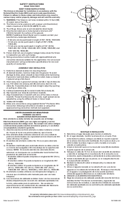 Manual de uso Kichler 15350CO Adjustable Lámpara