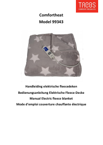 Manual Trebs 99343 Comfortheat Electric Blanket