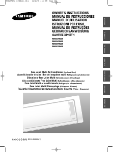 Manual Samsung MH026FWEA Ar condicionado