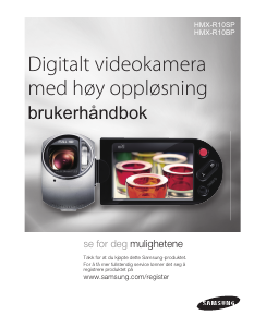 Bruksanvisning Samsung HMX-R10BP Videokamera