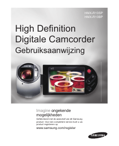 Handleiding Samsung HMX-R10BP Camcorder