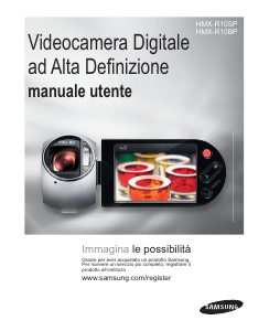 Manuale Samsung HMX-R10BP Videocamera