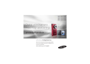 Bruksanvisning Samsung HMX-U10RP Videokamera