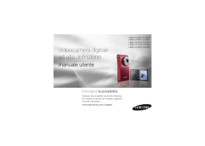 Manuale Samsung HMX-U10RP Videocamera