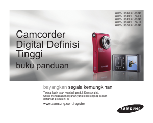 Panduan Samsung HMX-U10RP Kamera Perekam