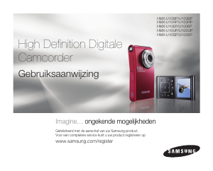 Handleiding Samsung HMX-U10RP Camcorder