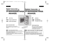 Bedienungsanleitung Samsung SC-M2100S Camcorder