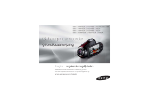Handleiding Samsung SMX-C100RP Camcorder