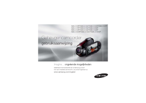 Handleiding Samsung SMX-C10FP Camcorder