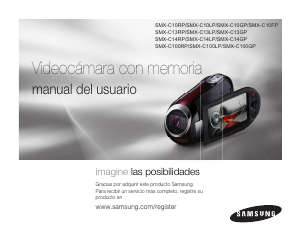 Manual de uso Samsung SMX-C10GP Videocámara