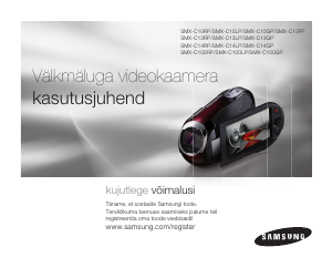 Kasutusjuhend Samsung SMX-C10GP Videokaamera