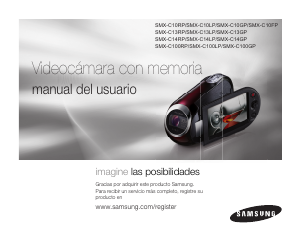 Manual de uso Samsung SMX-C10RP Videocámara