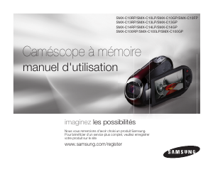 Mode d’emploi Samsung SMX-C10RP Caméscope