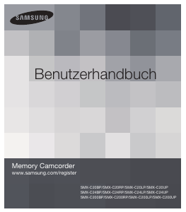 Bedienungsanleitung Samsung SMX-C200BP Camcorder