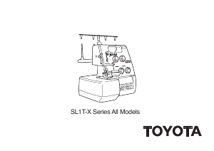 Handleiding Toyota SL3487 Naaimachine