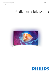 Kullanım kılavuzu Philips 55PUS8700 LED televizyon