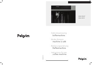 Mode d’emploi Pelgrim IKM614RVS Cafetière