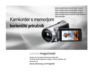 Priručnik Samsung SMX-K40BP Videokamera